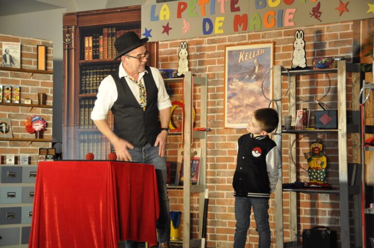 spectacle jeune public magie serge Gaubert